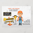 Search for under construction invitations Work zone