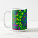 Search for fractal coffee mugs Psychedelic