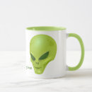 Search for alien head mugs Ufo