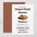 Search for dessert party invitations Bakery