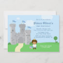 Search for boy royal prince birthday invitations Castle