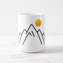 Search for nature inspired design mugs Minimalist
