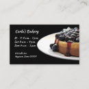 Search for cheesecake business cards Sweet