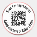 Search for ingredient stickers Elegant