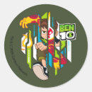 Search for ben round stickers Time to go alien
