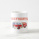 Search for fire truck mugs Red