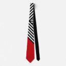 Search for red black and white stripes ties Simple