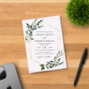 Search for fall square wedding invitations Simple elegant calligraphy script