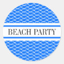 Search for blue and white pattern stickers Summer