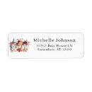 Search for halloween return address labels Rustic