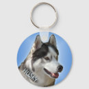 Search for husky dog key rings Malamute