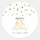 Search for 65th birthday stickers Modern