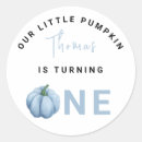 Search for pumpkin first birthday stickers Watercolor