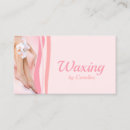 Search for waxing business cards Pink