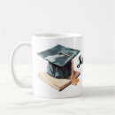 Search for graduation cap mugs Mortarboard