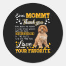 Search for poodle mom stickers Goldendoodle