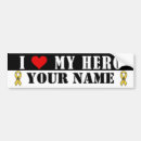Search for military yellow ribbon bumper stickers Support our troops