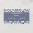Search for white damask business cards Grey