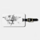 Search for let the adventure begin luggage tags Modern