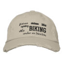 Search for bikes embroidered hats Biking