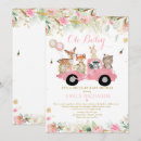 Search for drive by baby shower invitations Woodland animals