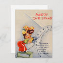 Search for work christmas cards Retro