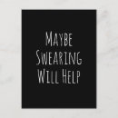Search for language postcards Cuss