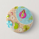 Search for bikini round badges Girl