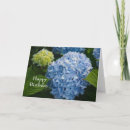 Search for hydrangeas birthday cards Blue
