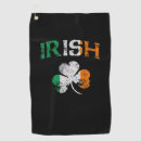 Search for irish golf towels Leprechaun