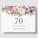Search for 70th birthday guest books Party