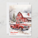 Search for country scene christmas cards Red barn