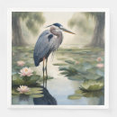 Search for blue heron napkins Pond