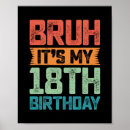 Search for 18th birthday posters Cute