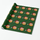Search for kitty christmas wrapping paper Red