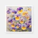Search for pansy napkins Yellow