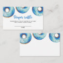 Search for donuts and diapers invitations Watercolor