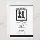 Search for chess party invitations Elegant