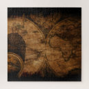 Search for old world map puzzles Cartography