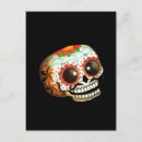 Search for candy skull postcards Dia de los muertos