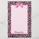 Search for leopard print stationery paper Modern
