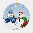 Search for primitive christmas tree decorations Snowman
