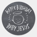 Search for religious birthday stickers Christian