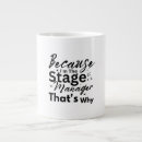 Search for stage mugs Funny quote