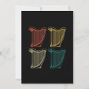 Search for musical instrument invitations Harp