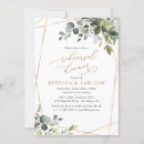 Search for eucalyptus rehearsal dinner invitations Elegant