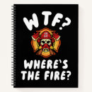 Search for firefighter notebooks Funny