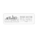 Search for ohio return address labels City