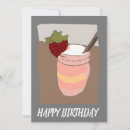 Search for milkshake cards Strawberry
