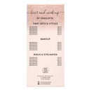 Search for script rack cards Typography